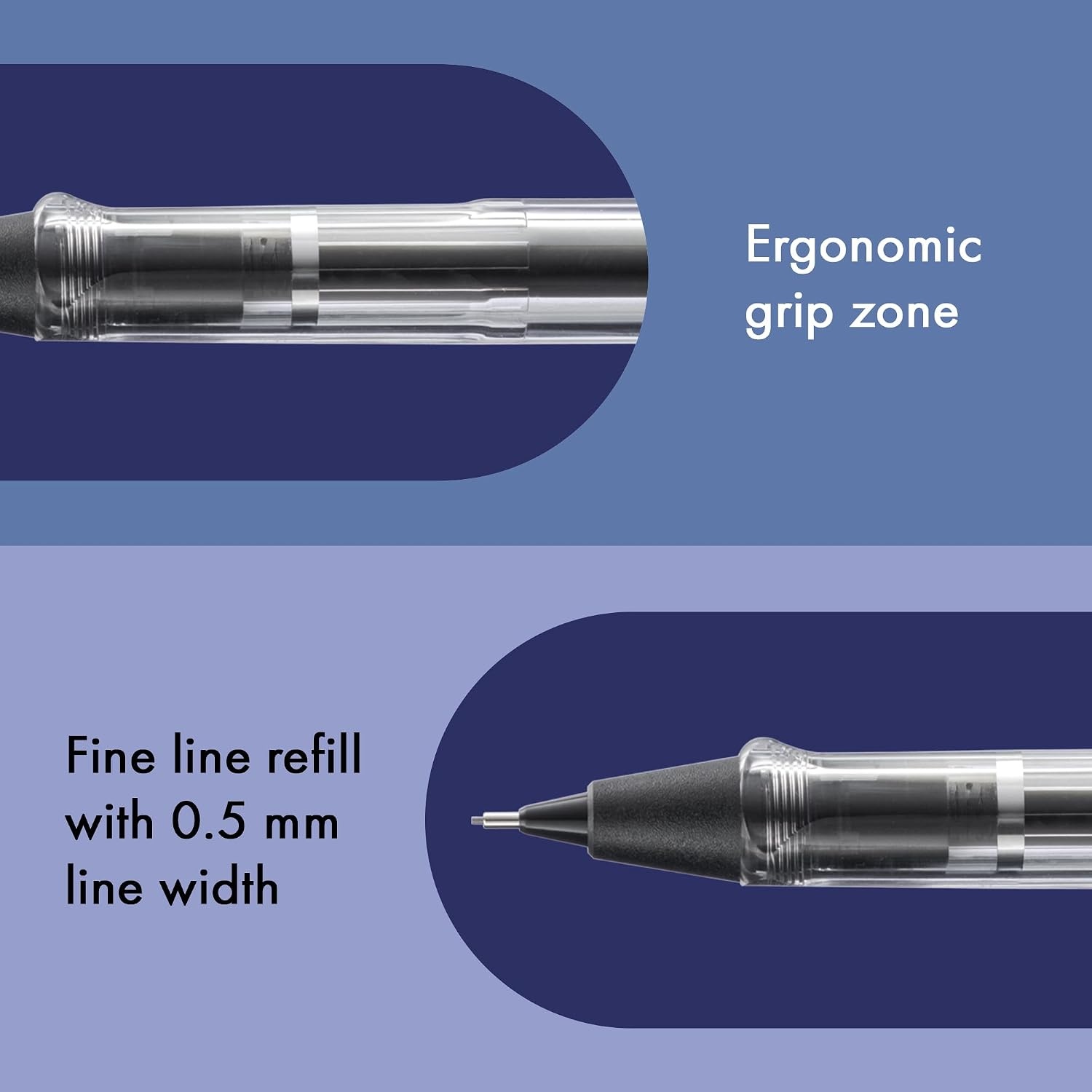 image:imageLAMY safari aquasky Mechanical Pencil with ergonomic grip amp body made of robust ASA plastic ideal for drawing amp writing including LAMY M 41 fine line refill 05 mm amp eraser tipVista