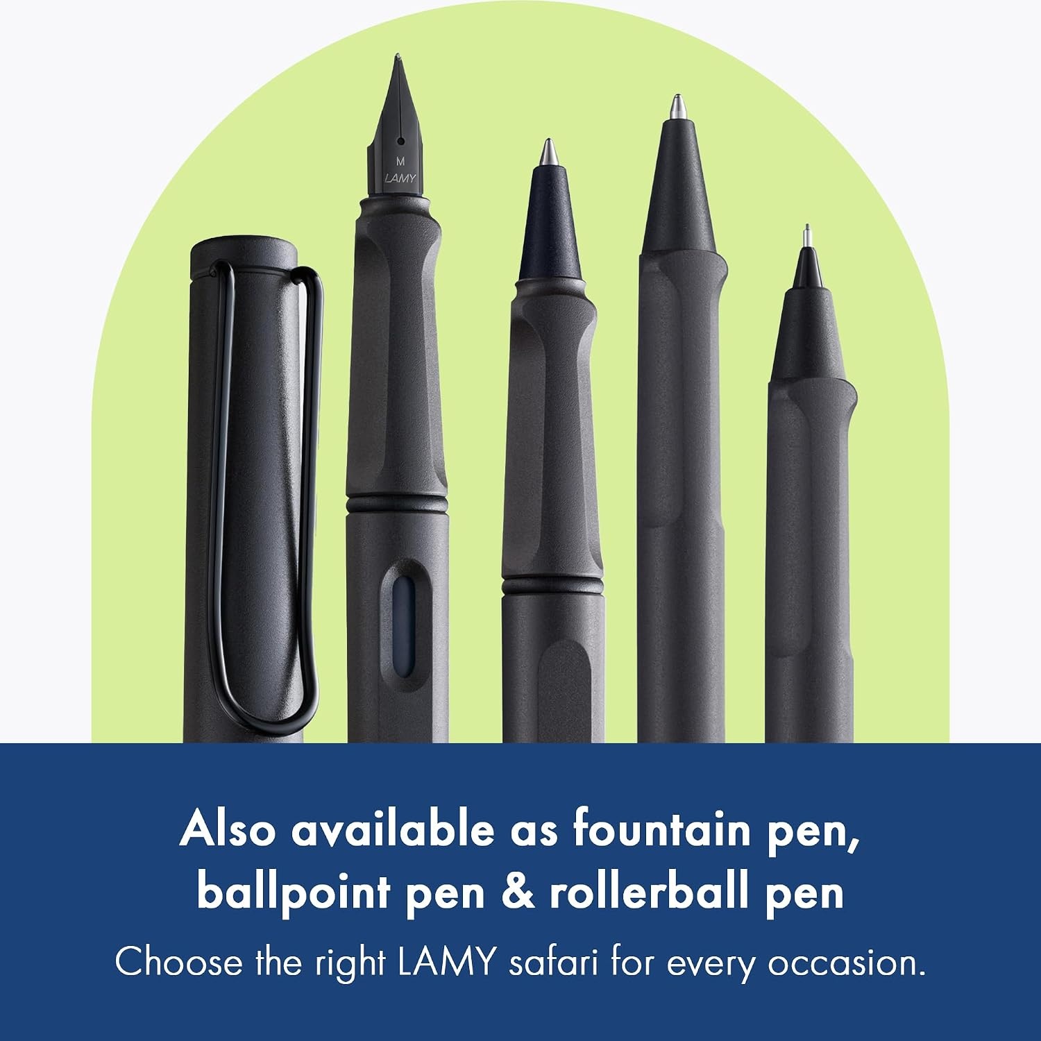 image:imageLAMY safari white Mechanical Pencil with ergonomic grip amp body made of robust ASA plastic ideal for drawing amp writing including LAMY M 41 fine line refill 05 mm amp eraser tipUmbra