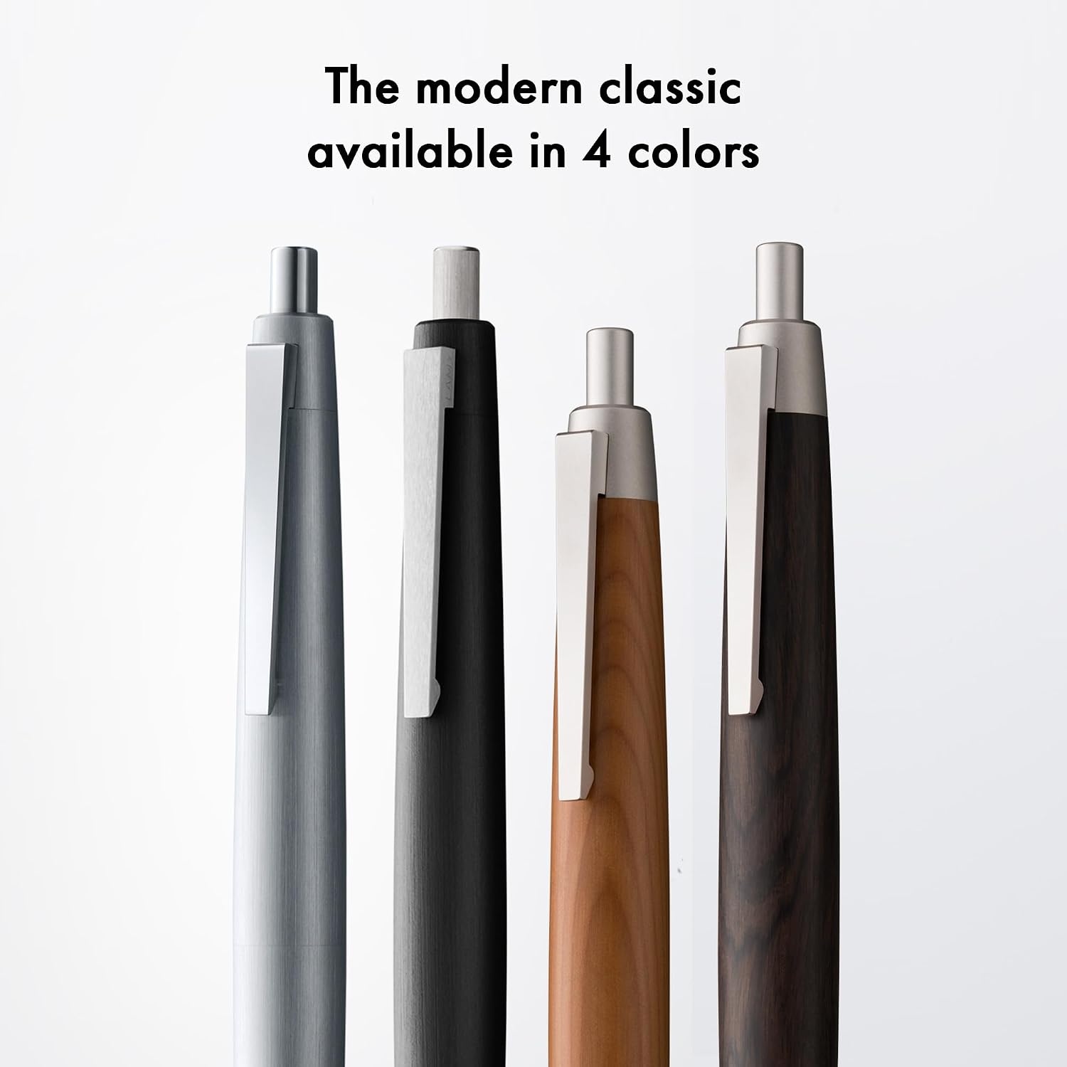 image:imageLamy 2000 black elegant ballpoint pen in robust fibreglass barrel perfectly balanced incl giant refill M 16 in line width M in blackblack
