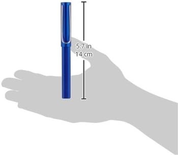 image:imageLamy ALstar black purple Rollerball Pen pen with transparent ergonomic grip amp line width M lightweight aluminum body including rollerball refill M 63 in blackoceanblue