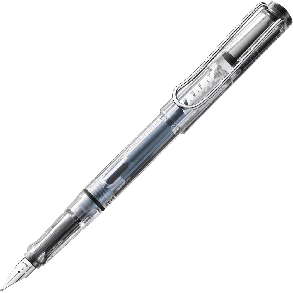 image:imageLAMY safari umbra Fountain Pen with ergonomic grip amp black steel nib in size M ideal for any Writing amp Calligraphy including LAMY T 10 blue cartridge RightHandedvista