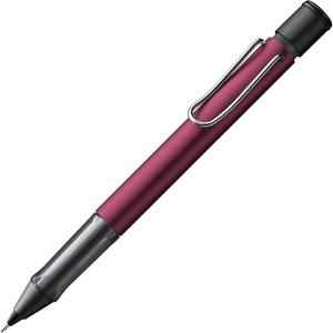 image:imageLAMY ALstar black  Mechanical Pencil with transparent ergonomic grip amp lightweight aluminum body  including LAMY M 41 fine line refill 05 mm amp eraser tipBlack Purple