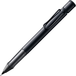 image:imageLAMY ALstar black  Mechanical Pencil with transparent ergonomic grip amp lightweight aluminum body  including LAMY M 41 fine line refill 05 mm amp eraser tipBlack