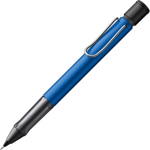 image:imageLAMY ALstar black  Mechanical Pencil with transparent ergonomic grip amp lightweight aluminum body  including LAMY M 41 fine line refill 05 mm amp eraser tipOcean blue