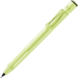 image:imageLAMY safari white  Mechanical Pencil with ergonomic grip amp body made of robust ASA plastic  ideal for drawing amp writing  including LAMY M 41 fine line refill 05 mm amp eraser tipSpringgreen