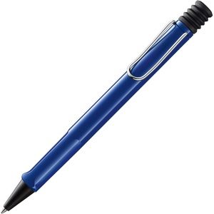 image:imageLamy safari umbra  Ballpoint Pen with ergonomic grip amp line width M  for pleasant long writing  made of robust ASA plastic  including large capacity refill M 16 in blackblue