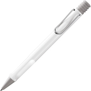 image:imageLamy safari umbra  Ballpoint Pen with ergonomic grip amp line width M  for pleasant long writing  made of robust ASA plastic  including large capacity refill M 16 in blackwhite