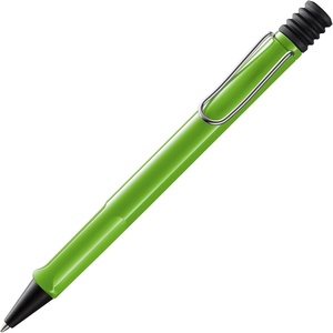 image:imageLamy safari umbra  Ballpoint Pen with ergonomic grip amp line width M  for pleasant long writing  made of robust ASA plastic  including large capacity refill M 16 in blackgreen