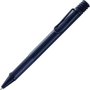image:imageLamy safari umbra  Ballpoint Pen with ergonomic grip amp line width M  for pleasant long writing  made of robust ASA plastic  including large capacity refill M 16 in blackdark dusk