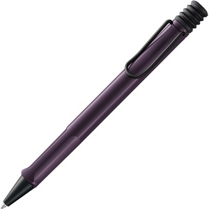 image:imageLamy safari umbra  Ballpoint Pen with ergonomic grip amp line width M  for pleasant long writing  made of robust ASA plastic  including large capacity refill M 16 in blackviolet blackberry