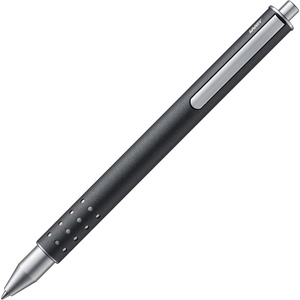 image:imageLamy swift Palladium  modest rollerball pen with a smooth writing experience  robust metal casing amp line width B M 66 rollerball refill in blueanthracite