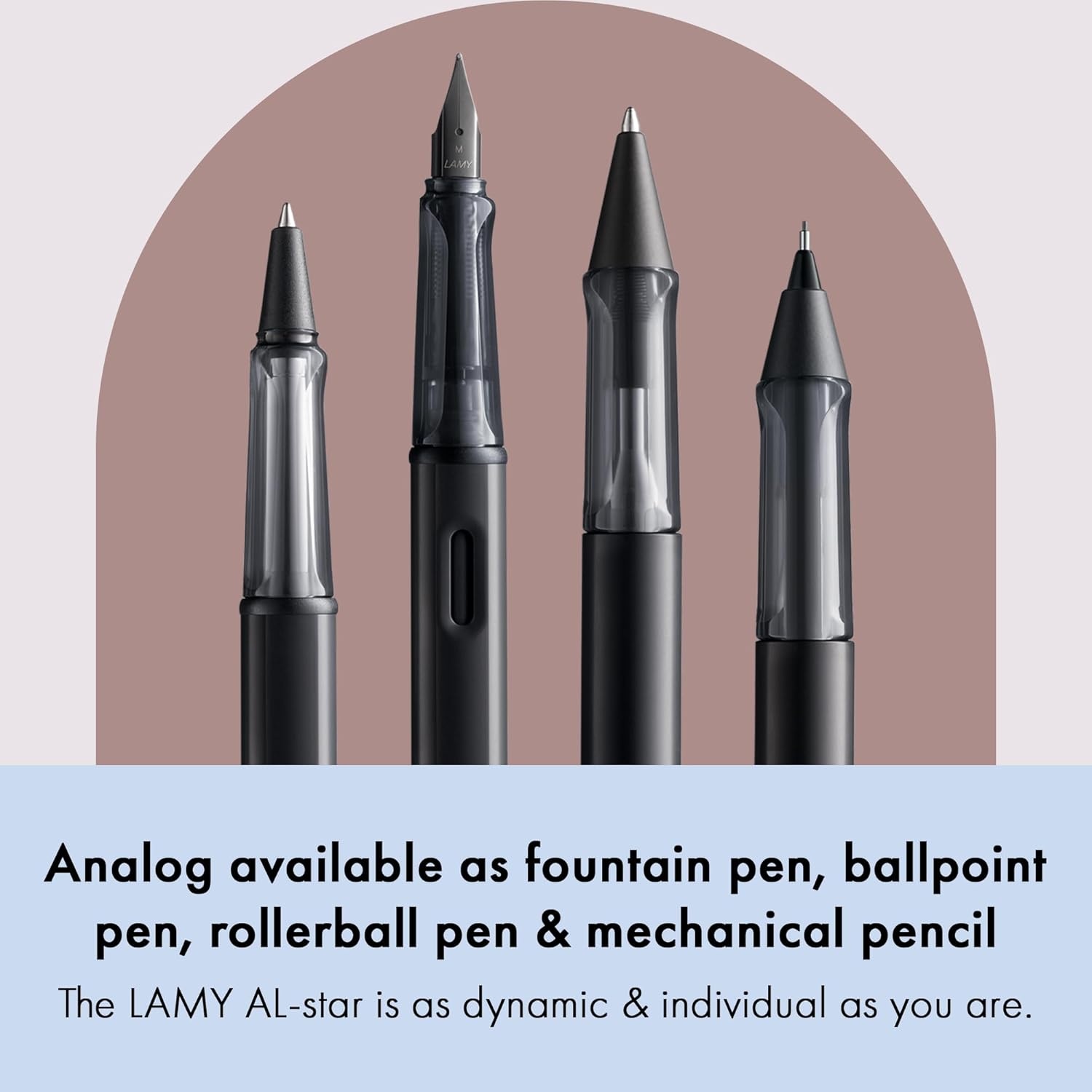 image:imageLAMY ALStar EMR Black PCEL tip Stylus Pen for Many Android Devices Touchscreen Pen with Ergonomic Grip Precise Writing amp Drawing on Digital Media with Function Buttonblack