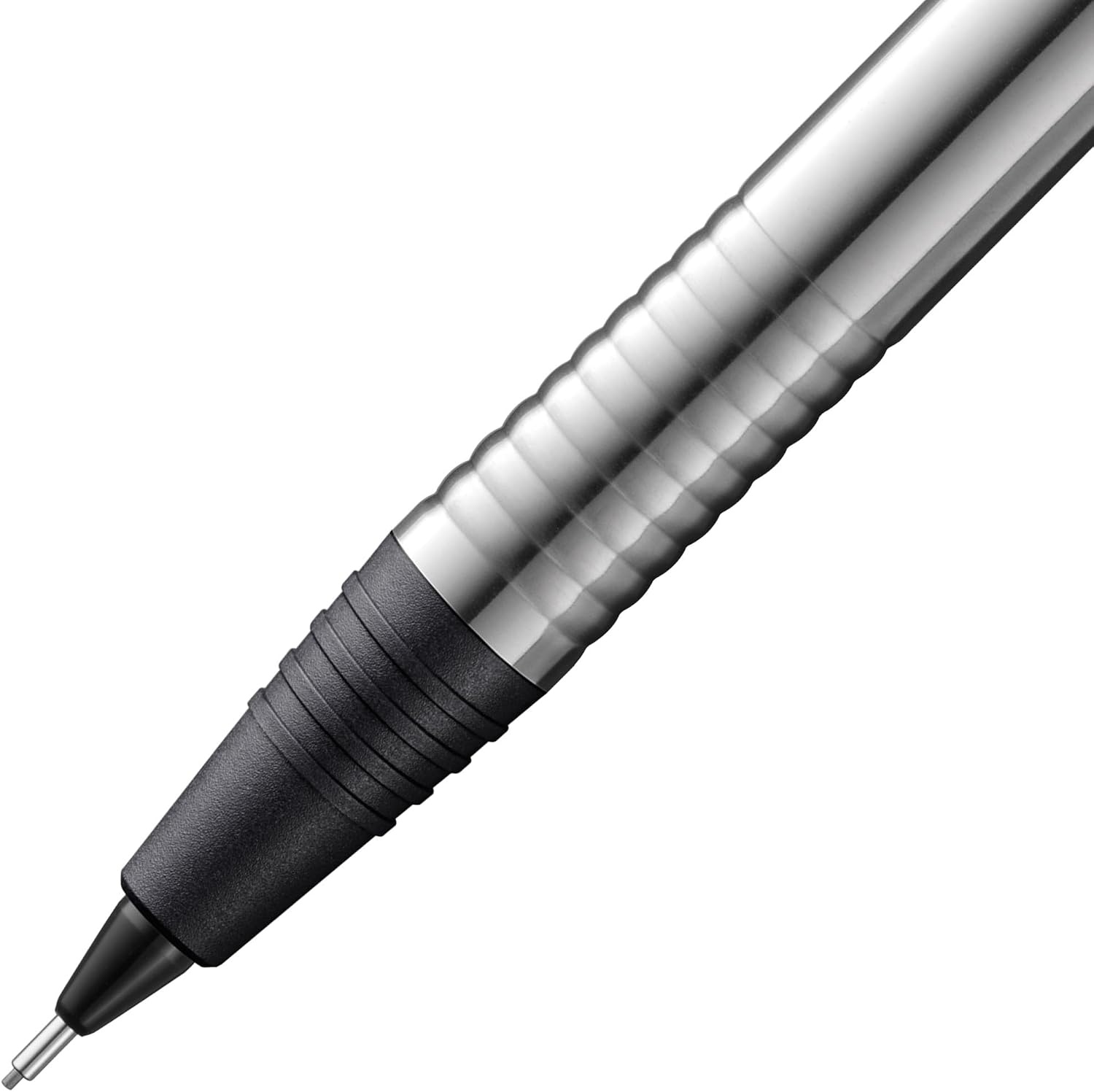 image:imageLAMY logo brushed timeless Mechanical Pencil with high functionality amp case made of robust stainless steel including LAMY M 40 fineline refill 07 mmmatt black