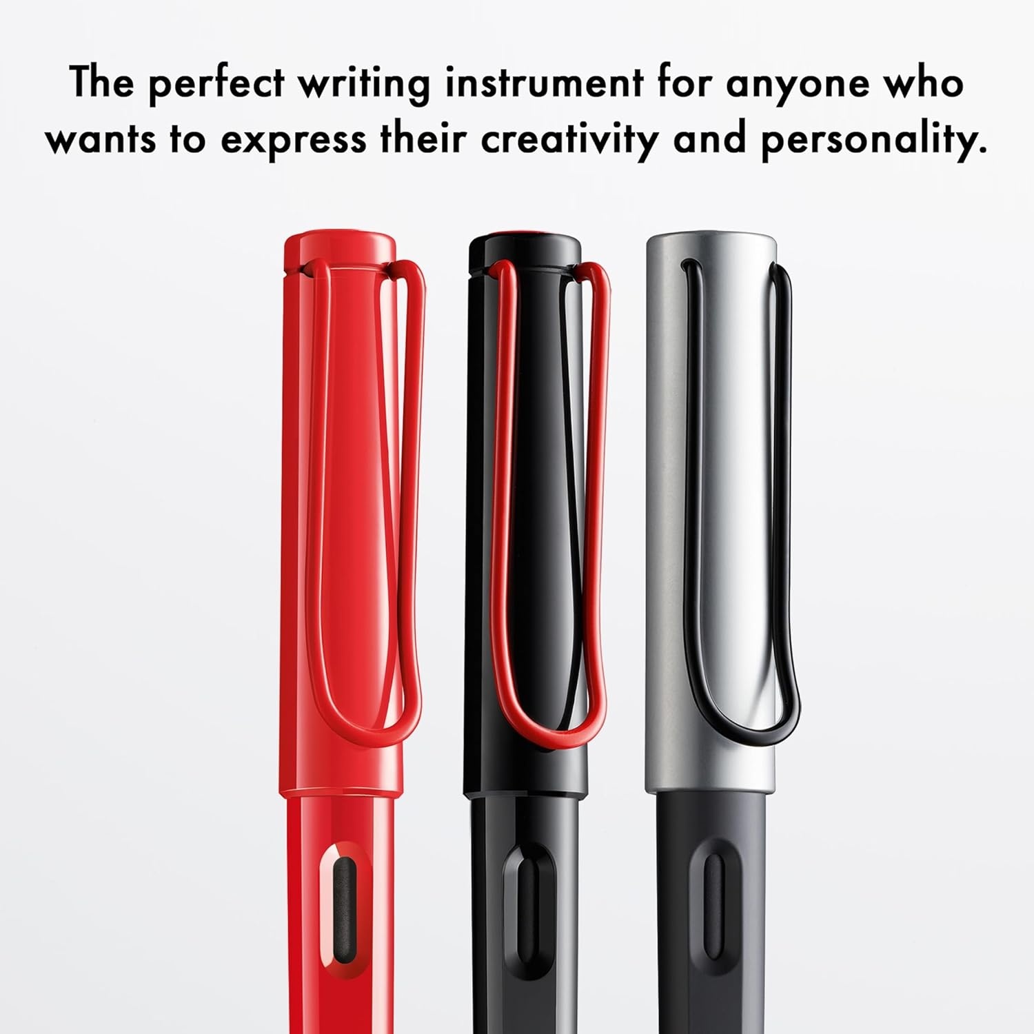 image:imageLamy joy black calligraphy fountain pen with ergonomic grip amp polished steel nib in line width 15 mm Calligraphy Fountain Pen with ribbon nib incl ink cartridge T 10 bluestrawberry