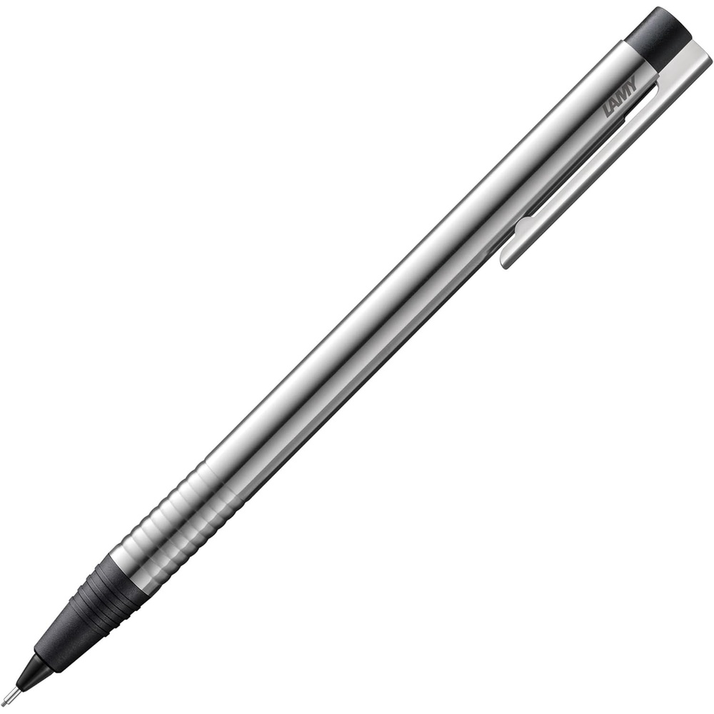 image:imageLAMY logo brushed timeless Mechanical Pencil with high functionality amp case made of robust stainless steel including LAMY M 40 fineline refill 07 mmmatt black