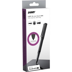 image:imageLAMY ALStar EMR Black PCEL tip  Stylus Pen for Many Android Devices  Touchscreen Pen with Ergonomic Grip  Precise Writing amp Drawing on Digital Media  with Function Buttonblack