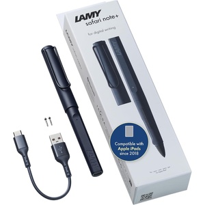image:imageLAMY Safari Note red iPad Pen  Stylus Pen with Palm Rejection tilt Sensitivity amp Ergonomic Grip  Compatible with Various iPad Models amp Generations  up to 10 Hours Battery Lifesteel black