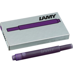 image:imageLAMY T10 Ink cartridges with Large Ink Capacity  Suitable for All Lamy Fountain Pen Models  Contents 125 ml per Cartridge  5 Pieces per Pack  Ink Color TurquoisePlastic