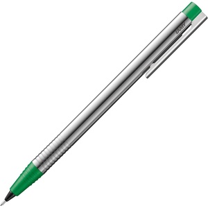 image:imageLAMY logo brushed  timeless Mechanical Pencil with high functionality amp case made of robust stainless steel  including LAMY M 40 fineline refill 07 mmmatt green