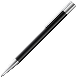 image:imageLamy Scala 279 Ballpoint Pen  Piano Black Stainless Steel Ballpoint Pen with Twist Mechanism  Large Refill  Medium Line Width