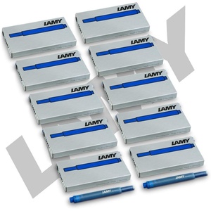 image:imageLamy T10 Ink Cartridges Blue Pack of 1010er Pack