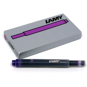 image:imageLamy USA Lamy Fountain Pen Boxed Ink Cartridges 5 per pack Purple
