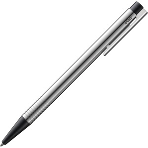 image:imageLamy logo matt green  Ballpoint Pen in an elegant amp robust stainless steel case  line width M  including large capacity refill M 16 in greenmatt black