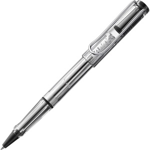 image:imageLamy safari yellow  Rollerball Pen with ergonomic grip amp line width M  for pleasant long writing  made of robust ASA plastic  including rollerball refill M 63 in bluevista